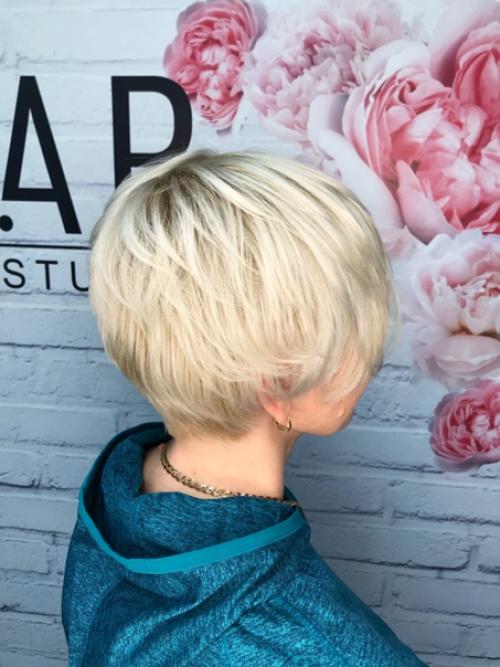 Стрижка в технике Пикси. 02