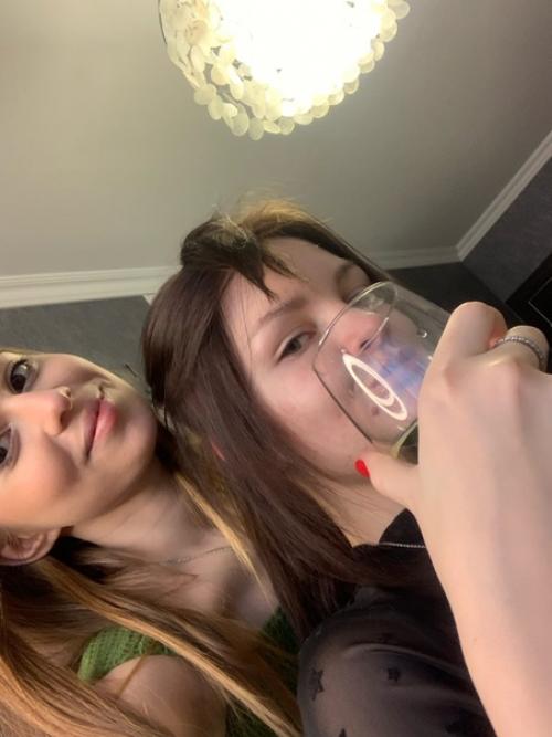 На прошлых выходных отметили с Полиной наши дни рождения у неё 11 февраля, а у меня 12. 07