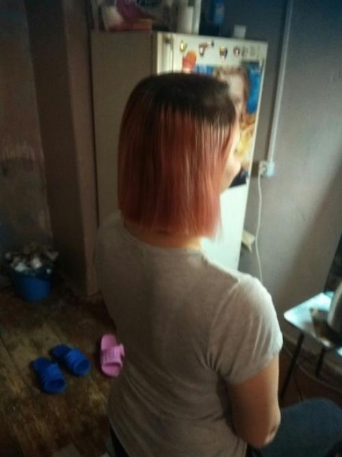 Процесс создания каре в трёх фото. 01