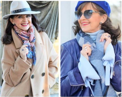 Весенние стильные образы для женщин 50+. 07