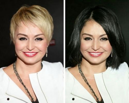 Все привыкли к блондинкам, но мы вернули их натуральный цвет волос что теперь скажете? 05