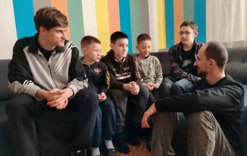 Волонтёры новоспасской средней школы номер 1 им. 01