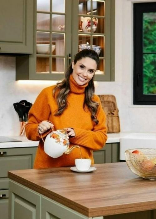 Новый дом Агаты муцениеце - теперь по - семейному. 02