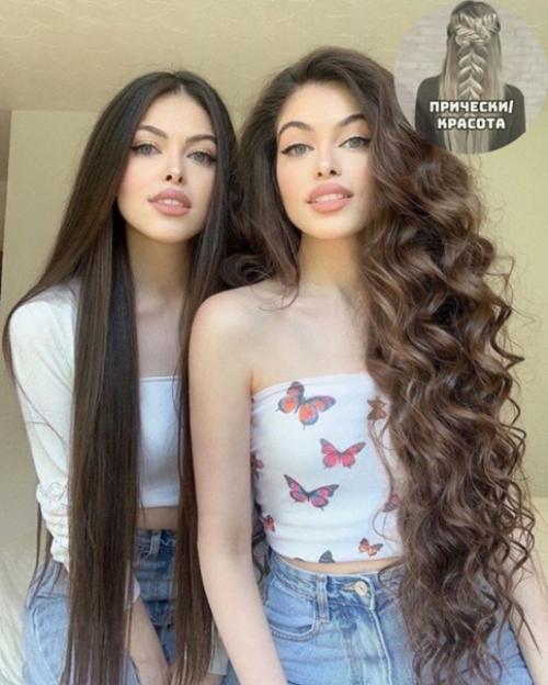 Одни из самых красивых близняшек, которые покорили своей внешностью все социальные сети. 02
