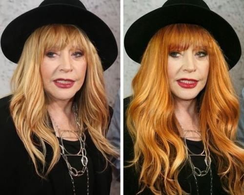 Все привыкли к блондинкам, но мы вернули их натуральный цвет волос что теперь скажете? 03