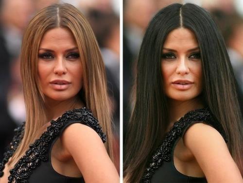 Все привыкли к блондинкам, но мы вернули их натуральный цвет волос что теперь скажете? 07