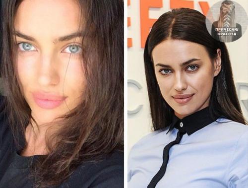 Как вы считаете, кто самый красивый без макияжа? 03