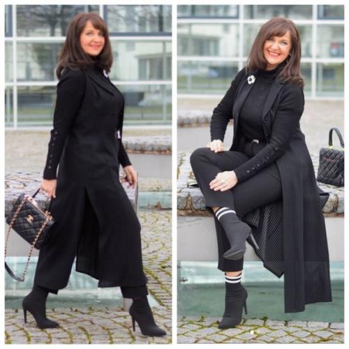 Весенние стильные образы для женщин 50+. 04