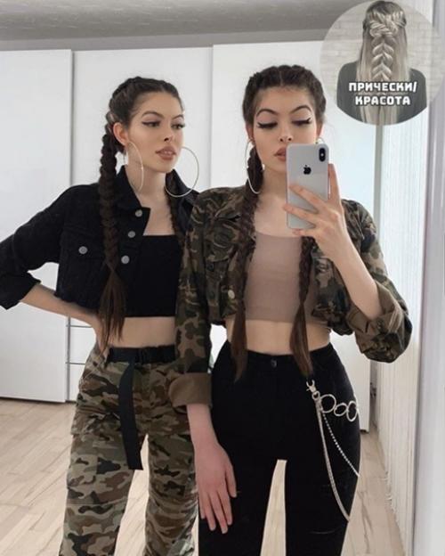 Одни из самых красивых близняшек, которые покорили своей внешностью все социальные сети. 03