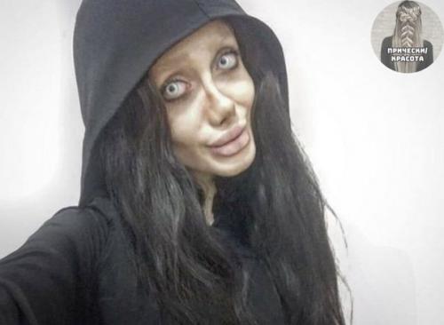 Женщина сделала 50 операций, чтобы быть похожей на Анджелину Джоли. 01