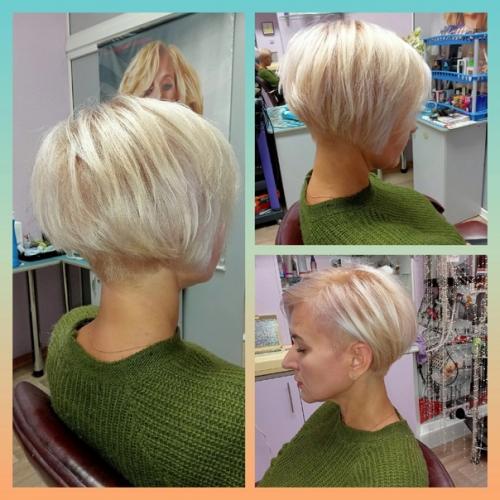 Стрижка боб на короткие волосы легко выполняется и считается действительно универсальной. 01