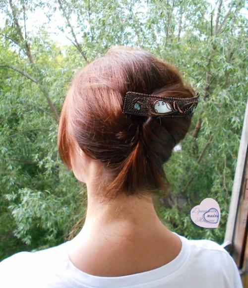 Про заколки. - А подскажите, какая заколка будет лучше всего держать прическу? 06