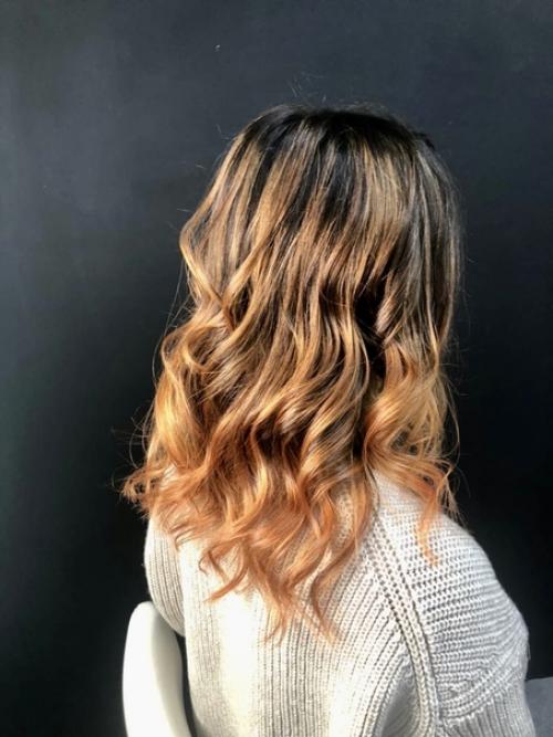 Модный оттенок колд брю. 01