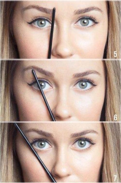 Как придать идеальную форму бровям. 02 Как придать идеальную форму бровям. 02