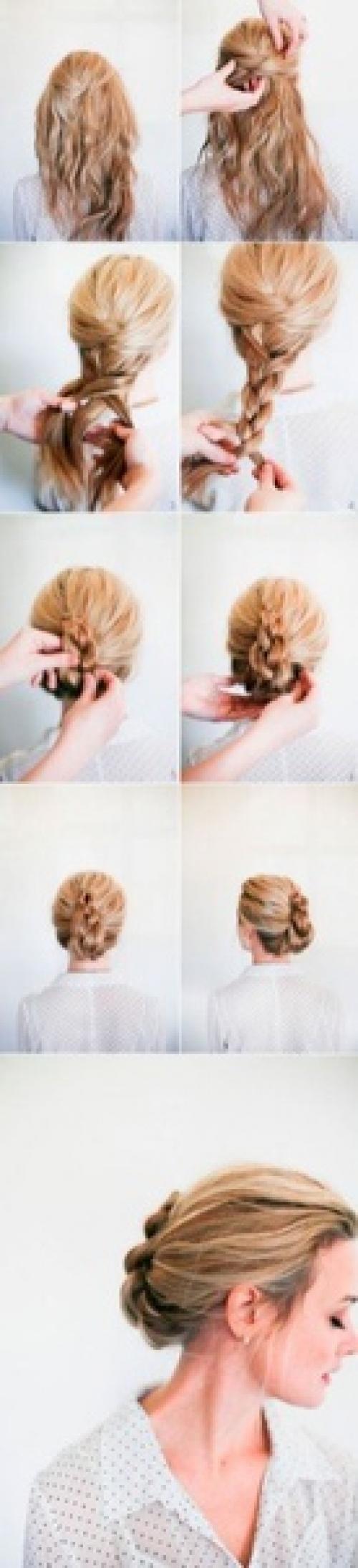 Классное французское плетение. 01