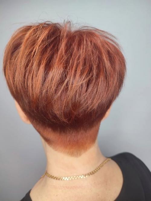 Недавно у меня была чудесная женщина, для которой мы создали образ в ярком, рыжем цвете. 02