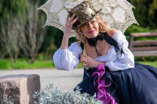 Давно хотела повторить один из своих любимых образов, в стиле стимпанк. 03