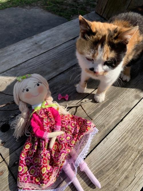 Новая девочка из серии кукол Лучшая Подружка для марии выполнена. 02