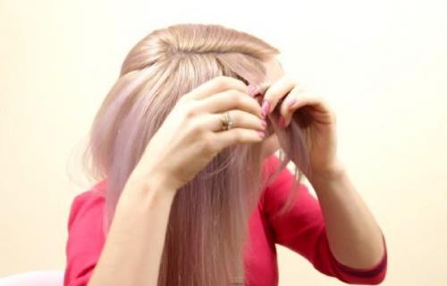 Прическа Круговая Коса (пошаговый урок). 01 Прическа Круговая Коса (пошаговый урок). 01