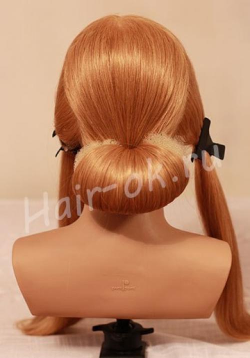 Вечерняя прическа с двумя косами! 03