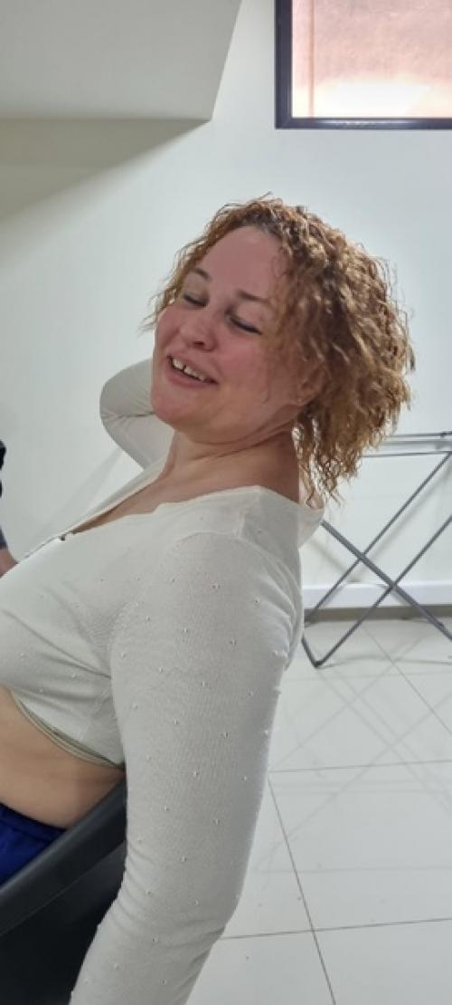 Последний взгляд на уже растрепавшиеся косы и прощаемся с ними! 03