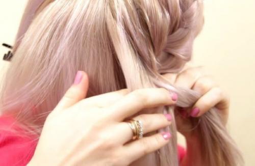 Прическа Круговая Коса (пошаговый урок). 04 Прическа Круговая Коса (пошаговый урок). 04