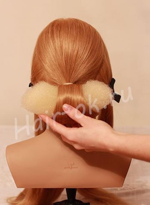 Вечерняя прическа с двумя косами! 02