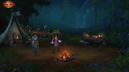 Rигровое.  Добыла табарду киринтора и поменяла ребятам трансмог. 04