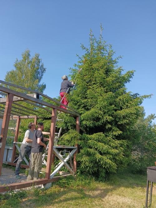 Зелёное озеро зелёное изумительно. 05