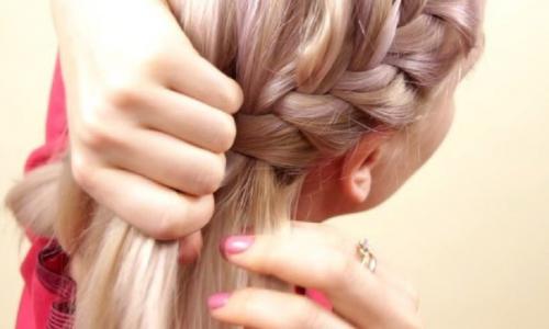 Прическа Круговая Коса (пошаговый урок). 06 Прическа Круговая Коса (пошаговый урок). 06