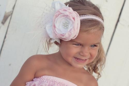 Идеи причесок для маленьких модниц с повязками! 01