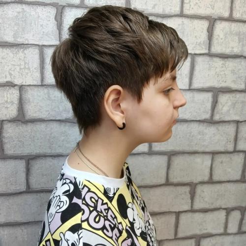 Стрижка пикси не выходит из топа популярности, невероятно модная и стильная. 01