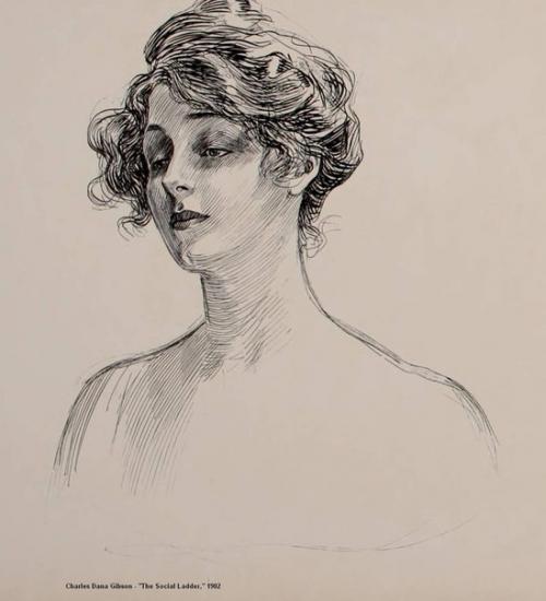 Девушки гибсона - идеал женской красоты, созданный американским иллюстратором Чарльзом дана гибсоном на рубеже XIX и XX столетий. 04 Девушки гибсона - идеал женской красоты, созданный американским иллюстратором Чарльзом дана гибсоном на рубеже XIX и XX столетий. 04