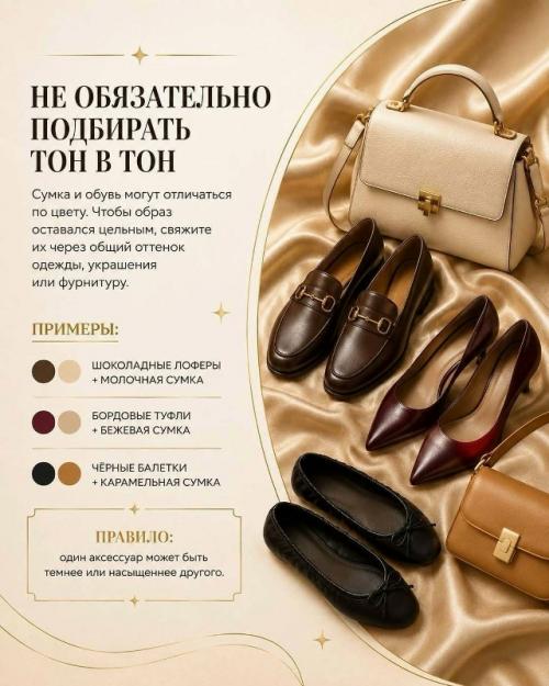 Сумка + обувь: идеальная пара. 01