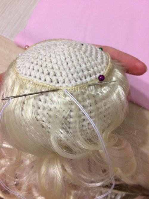 Волосы кукле из тресс. 03 Волосы кукле из тресс. 03