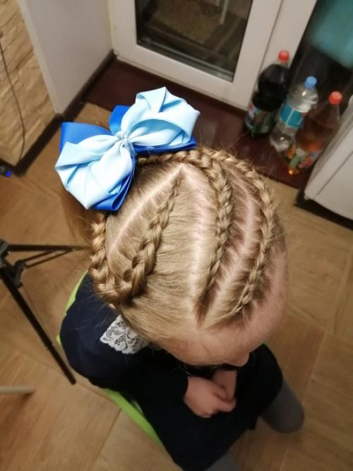 Как же я люблю наши прически, косы, пучки, хвостики. 05