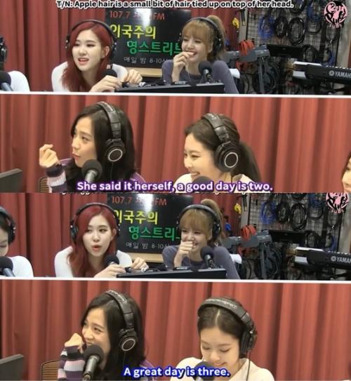 DJ: Дженни сказала, что лиса - участница, которая оставила самое запоминающееся впечатление. 03