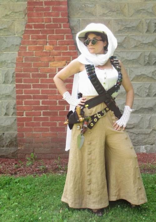 Жара - стимпанк. Сейчас многие думают как создать образ в стиле стимпанк и не упреть в жаркую погоду. 08