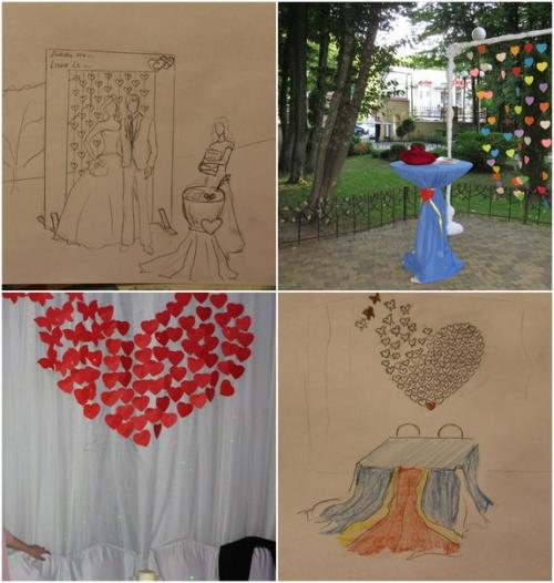 Недавно выкладывала оформление своей свадьбы в стиле Путешествие. 05