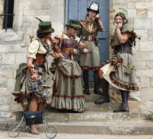 Жара - стимпанк. Сейчас многие думают как создать образ в стиле стимпанк и не упреть в жаркую погоду. 02