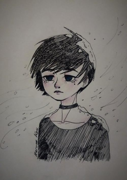 Прическа нагисы. Пхехе.  Да, я и про это когда-то благополучно забыл.