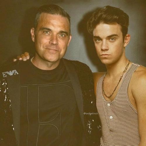 Фотографии, на которых иностранные знаменитости встретились с самими собой из прошлого. 02