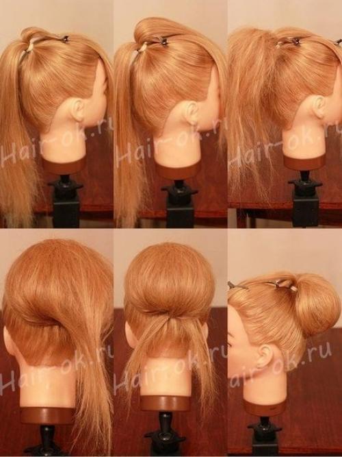 Милая прическа с бантиком! 01 Милая прическа с бантиком! 01