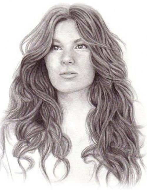 Как рисовать волосы. 06