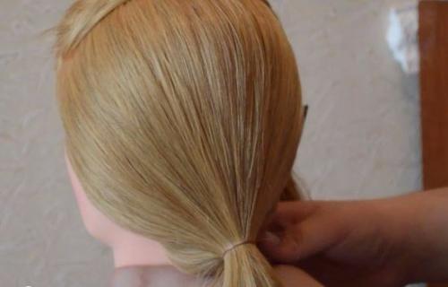 Прическа Роза за 5 минут (пошаговый урок). 05 Прическа Роза за 5 минут (пошаговый урок). 05
