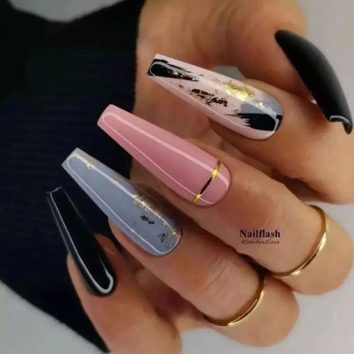 Идеи на длинные ноготки. 05