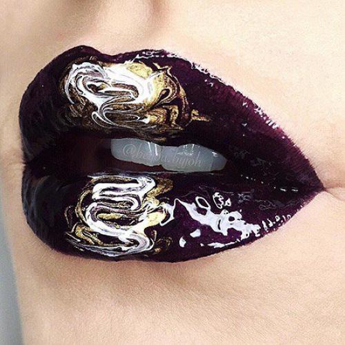 Instagram - недели: визажист превращает губы в произведения искусства. 04 Instagram - недели: визажист превращает губы в произведения искусства. 04