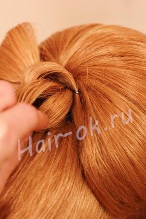 Милая прическа с бантиком! 04 Милая прическа с бантиком! 04