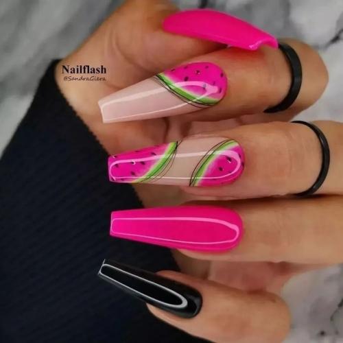 Идеи на длинные ноготки. 09