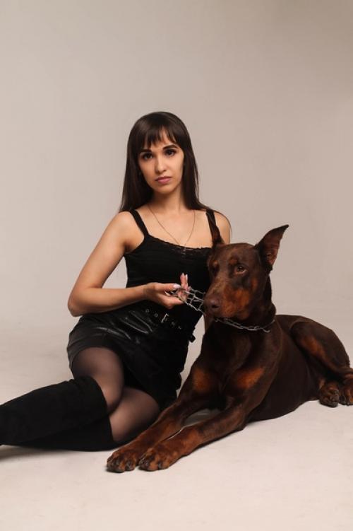 19 сентября. Фото - проект с доберманом. 03